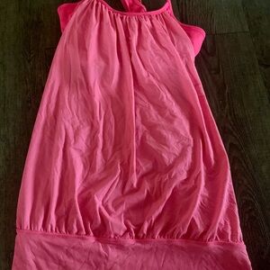 Pink lululemon tank top